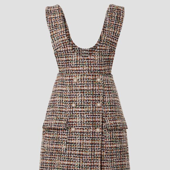 Tweed Pinafore Dress - Picture 5 of 5